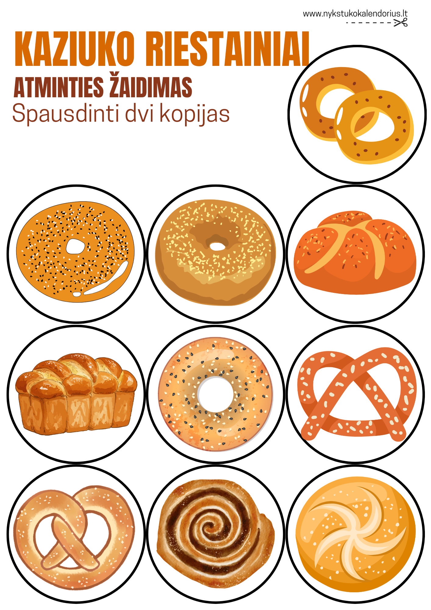 Užduotėlių knygelė Kaziuko mugė PDF formatu 10 Užduotėlių knygelė Kaziuko mugė PDF formatu - Image 10