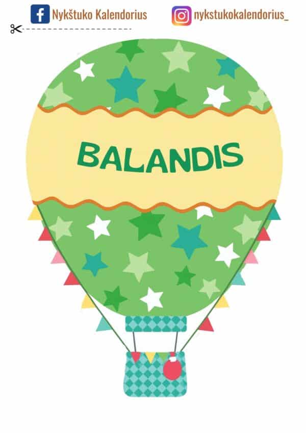 Dekoratyvinė priemonė GIMTADIENIO ORO BALIONAI PDF - Image 4