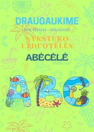 Edukacinė priemonė ir spalvinimo knygelė ABĖCĖLĖ (PDF)
