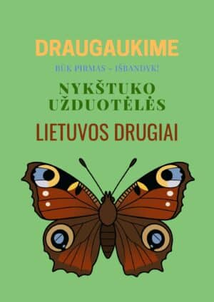 Užduočių ir veiklų knygelė Lietuvos drugiai
