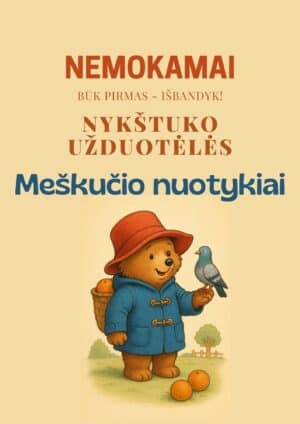 Spalvinimo knygelė PDF formatu