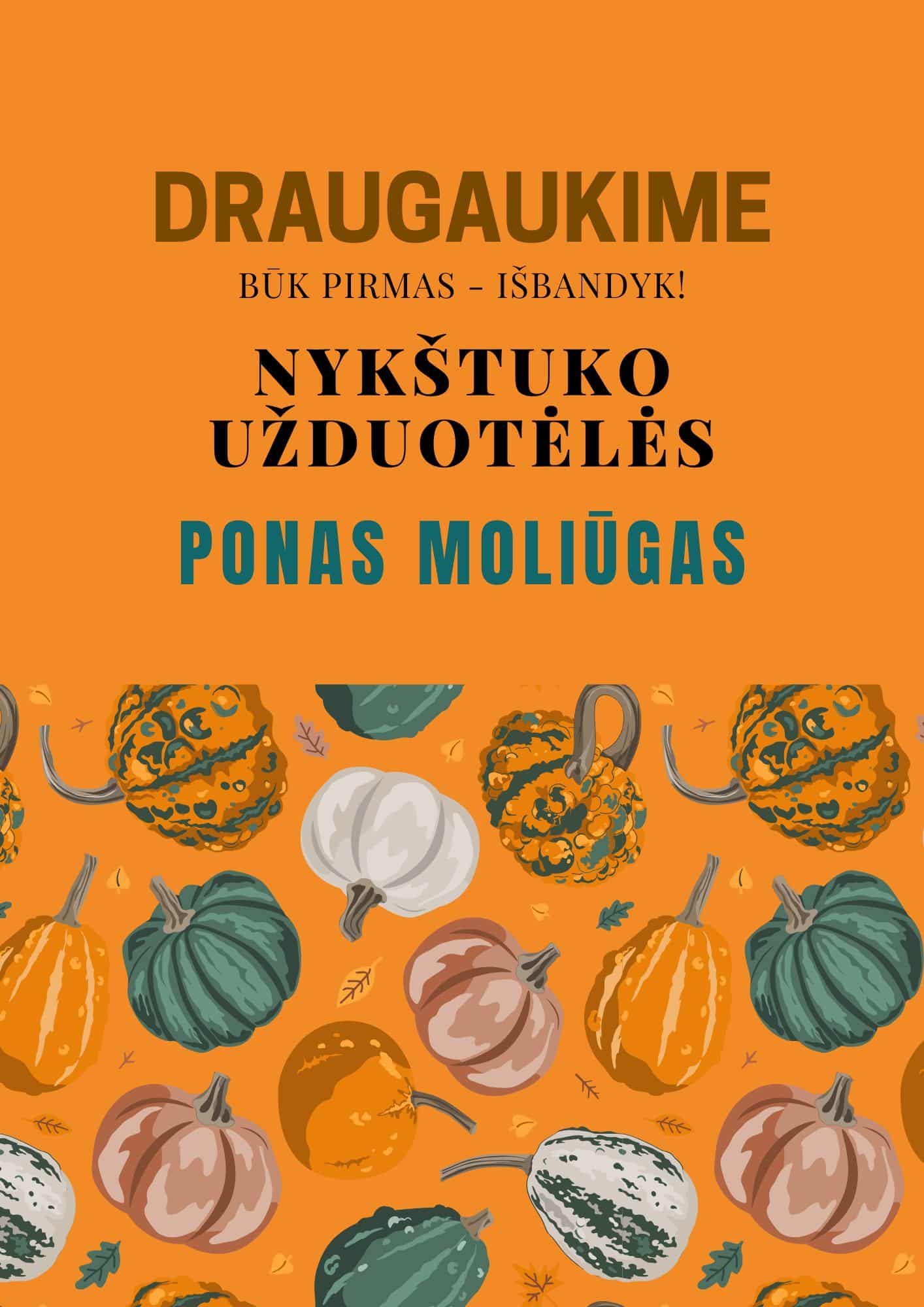 Edukacinė pažintinė veiklų knygelė PONAS MOLIŪGAS PDF formatu 1 Edukacinė pažintinė veiklų knygelė PDF